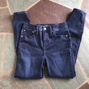 10 inch High Rise Toothpick Jeans by J. Crew